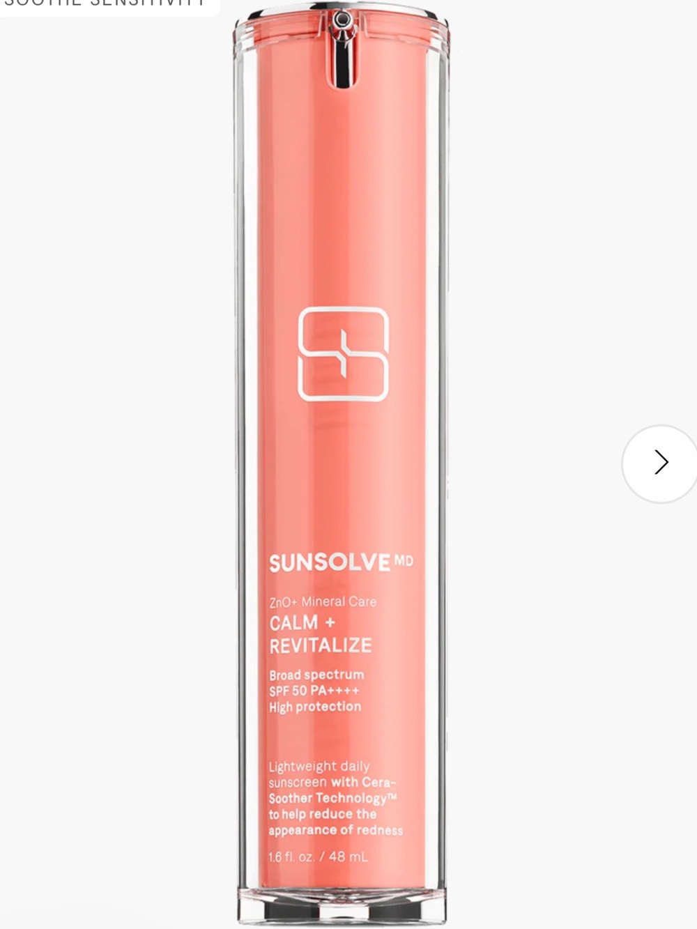 Sunsolve MD—Calm + Revitalize SPF 50 Daily Sunscreen